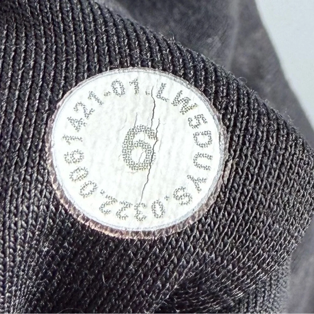 Lululemon Align High Rise Pant 25" Segment Emboss Black Leggings 6 Nulu W5DUYS - Picture 7 of 15